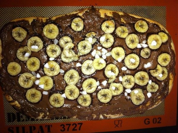 Pizza Choco-banane